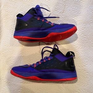 Nike Air Jordan Superfly Super Fly 2 PO Dark Concord Men’s Size 12